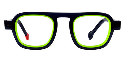 Sabine Be® Be Factory - Shiny Navy Blue / Shiny Neon Yellow Eyeglasses