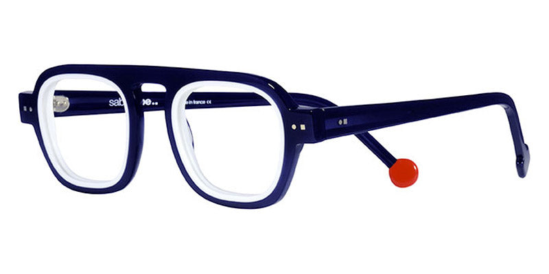 Sabine Be® Be Factory - Shiny Navy Blue / Shiny White Eyeglasses