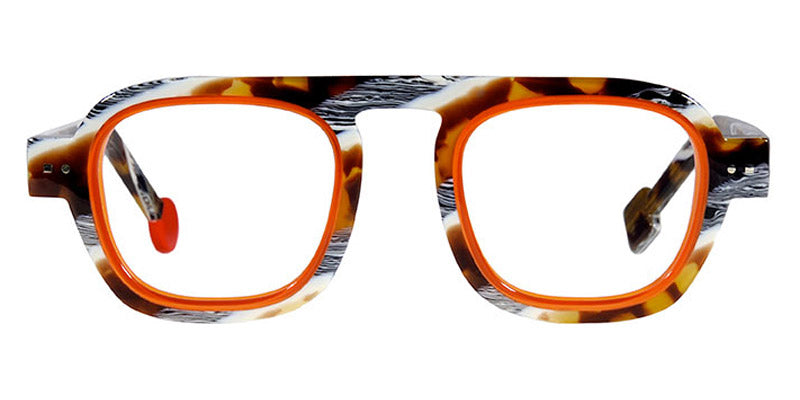 Sabine Be® Be Factory - Shiny Vintage Tortoise / Shiny Orange Eyeglasses