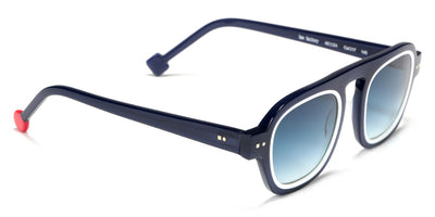 Sabine Be® Be Factory Sun - Shiny Navy Blue / Shiny White Sunglasses
