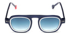 Sabine Be® Be Factory Sun - Shiny Navy Blue / Shiny White Sunglasses