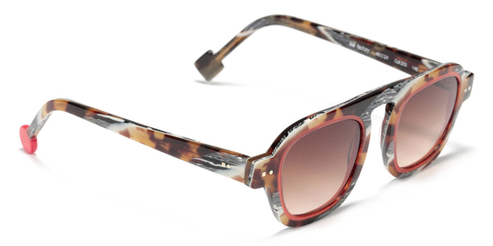 Sabine Be® Be Factory Sun - Shiny Vintage Tortoise / Shiny Orange Sunglasses
