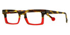 Sabine Be® Be Geek - Shiny Veined Tortoise / Shiny Translucent Red Eyeglasses