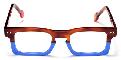Sabine Be® Be Geek - Shiny Blonde Tortoise / Shiny Klein Blue Eyeglasses