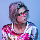 Sabine Be® Be Geek - Shiny Fawn Tortoise / Shiny Neon Pink Eyeglasses