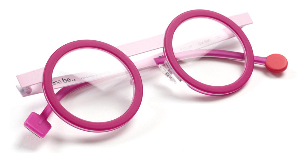 Sabine Be® Be Gipsy - Matte Translucent Fuchsia / Satin Pastel Pink Eyeglasses