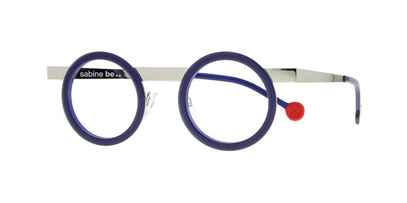 Sabine Be® Be Gipsy - Shiny Midnight Blue / Polished Palladium Eyeglasses