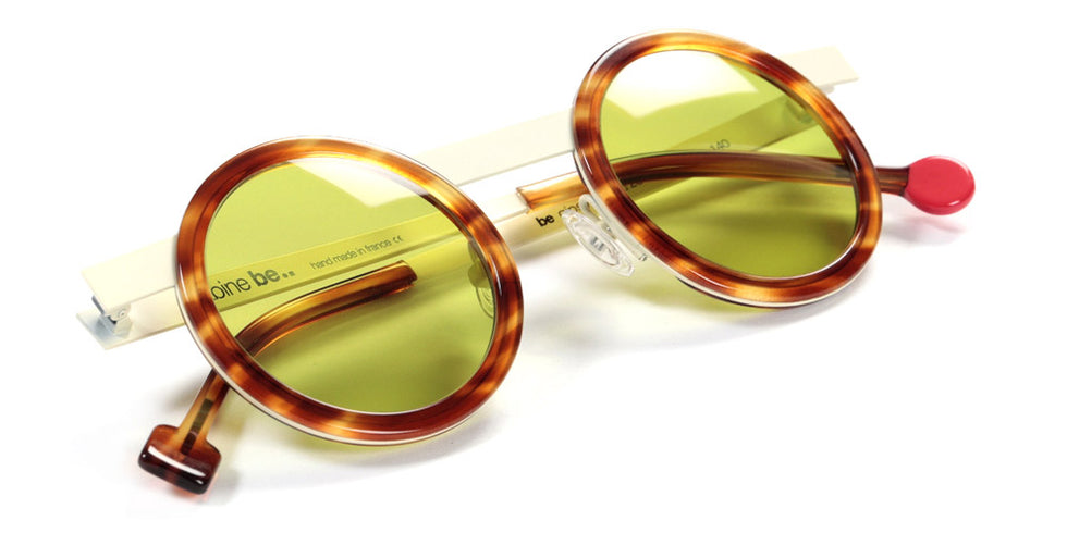 Sabine Be® Be Gipsy Sun - Shiny Blonde Veined Tortoise / Satin Ivory Sunglasses
