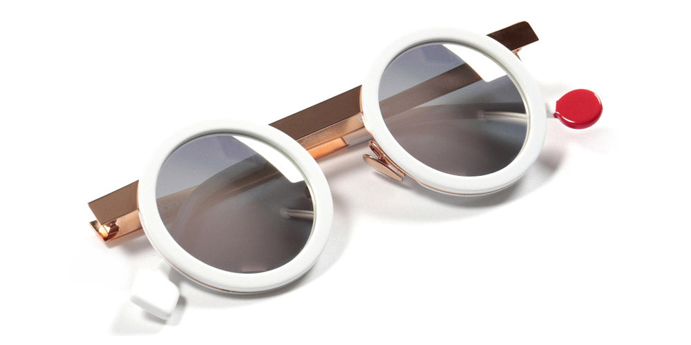 Sabine Be® Be Gipsy Sun - Shiny White / Polished Rose Gold Sunglasses
