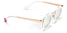Sabine Be® Be Gipsy Sun - Shiny White / Polished Rose Gold Sunglasses