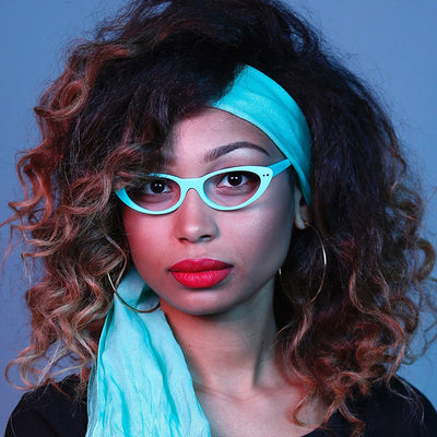 Sabine Be® Be Glam' - Shiny Turquoise Eyeglasses