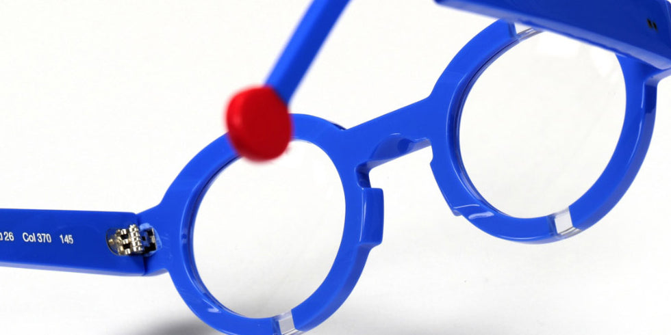 Sabine Be® Be Groom - Shiny Klein Blue / Shiny Crystal Eyeglasses