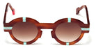 Sabine Be® Be Groom Sun - Matt Blonde Tortoise/ Matt Turquoise Sunglasses