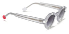 Sabine Be® Be Groom Sun - Matt Translucent Gray / Matt White Sunglasses