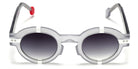 Sabine Be® Be Groom Sun - Matt Translucent Gray / Matt White Sunglasses