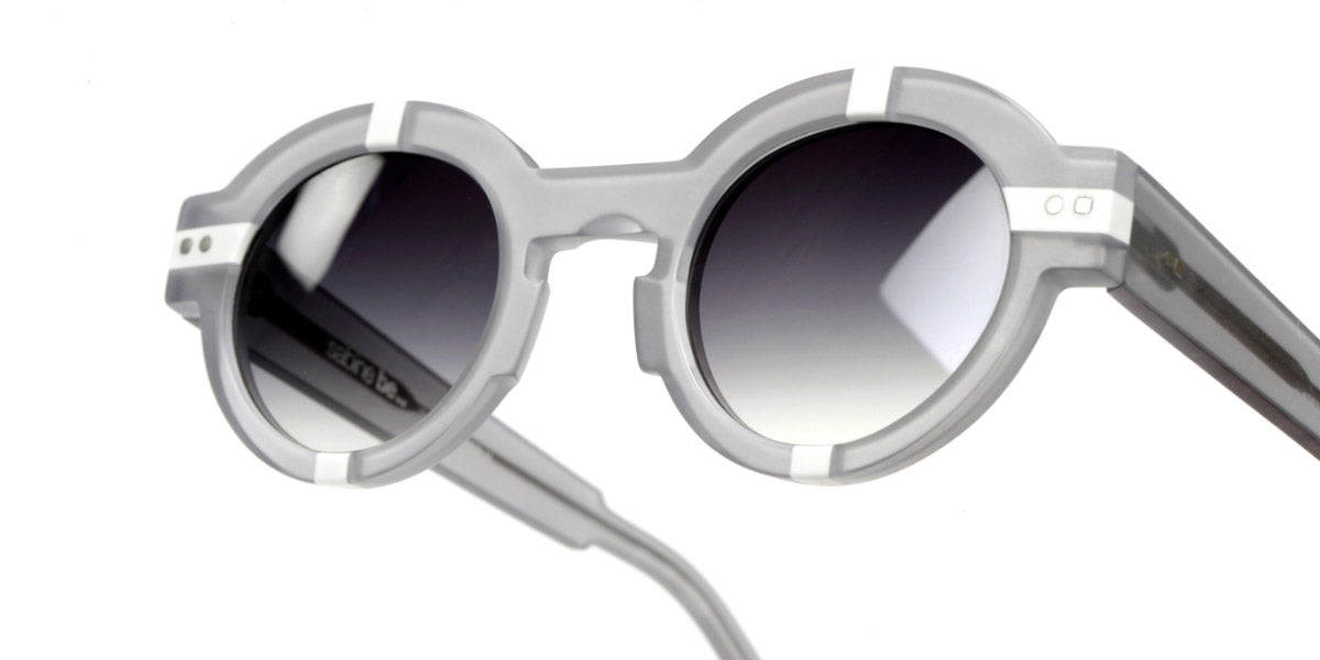 Sabine Be® Be Groom Sun - Matt Translucent Gray / Matt White Sunglasses