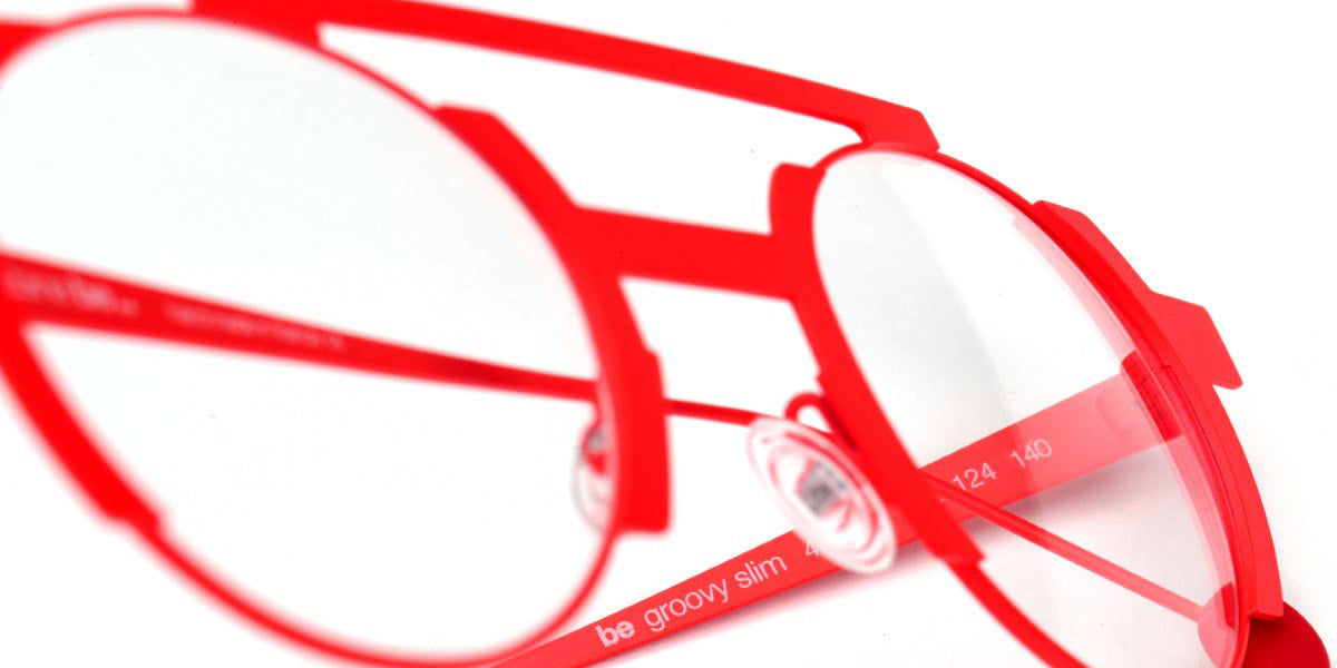 Sabine Be® Be Groovy Slim - Satin Neon Orange Eyeglasses