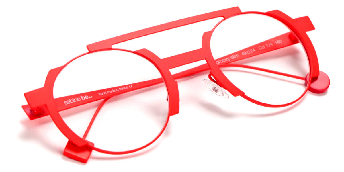 Sabine Be® Be Groovy Slim - Satin Neon Orange Eyeglasses