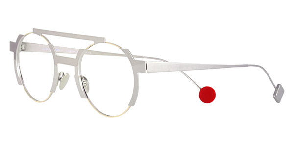 Sabine Be® Be Groovy Slim - Polished Palladium / Polished Pale Gold Eyeglasses