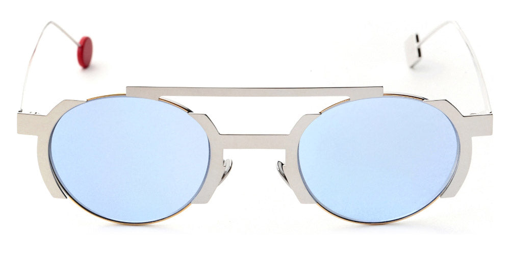 Sabine Be® Be Groovy Slim Sun - Polished Palladium / Polished Pale Gold Sunglasses