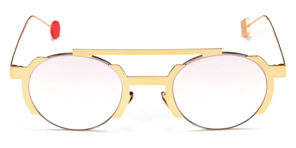 Sabine Be® Be Groovy Slim Sun - Polished Rose Gold / Polished Ruthenium Sunglasses