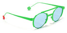 Sabine Be® Be Groovy Slim Sun - Satin Neon Green Sunglasses