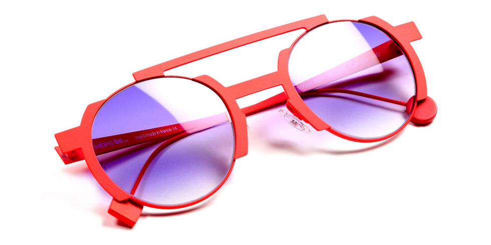 Sabine Be® Be Groovy Slim Sun - Satin Neon Orange Sunglasses