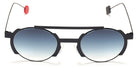 Sabine Be® Be Groovy Slim Sun - Shiny Navy Blue Sunglasses