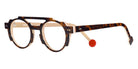 Sabine Be® Be Groovy Swell - Shiny Auburn Tortoise / White / Shiny Peach Eyeglasses