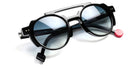 Sabine Be® Be Groovy Swell Sun - Shiny Midnight Blue / White / Shiny Navy Blue Sunglasses