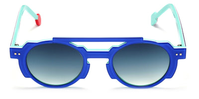 Sabine Be® Be Groovy Swell Sun - Shiny Translucent Blue Majorelle / White / Shiny Turquoise Sunglasses