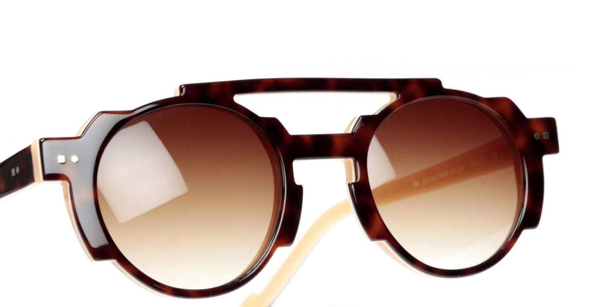 Sabine Be® Be Groovy Swell Sun - Shiny Auburn Tortoise / White / Shiny Peach Sunglasses