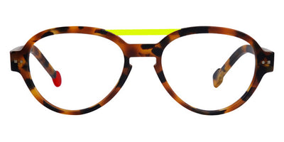Sabine Be® Be Hype - Matte Fawn Tortoise / Neon Yellow Eyeglasses