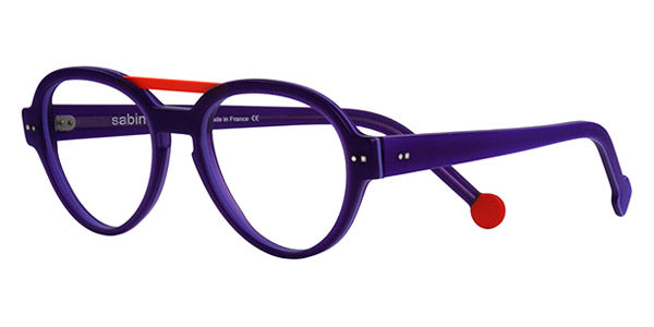 Sabine Be® Be Hype - Matte Purple / Satin Neon Orange Eyeglasses