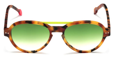 Sabine Be® Be Hype Sun - Matte Fawn Tortoise / Neon Yellow Sunglasses
