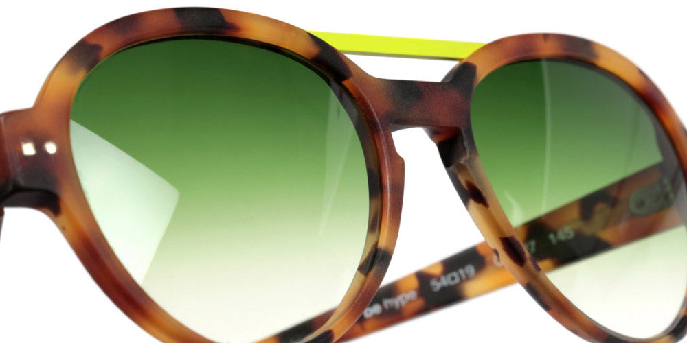 Sabine Be® Be Hype Sun - Matte Fawn Tortoise / Neon Yellow Sunglasses