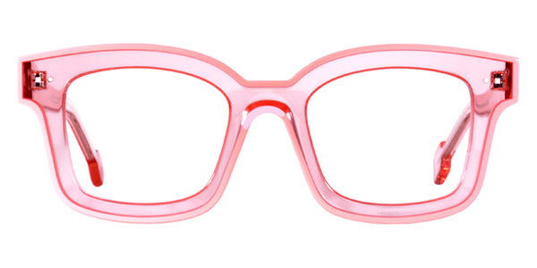 Sabine Be® Be Idol Line - Shiny Peach Translucent / Shiny Solid Peach Eyeglasses