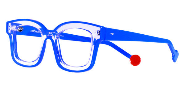 Sabine Be® Be Idol Line - Shiny Crystal / Shiny Blue Klein Eyeglasses