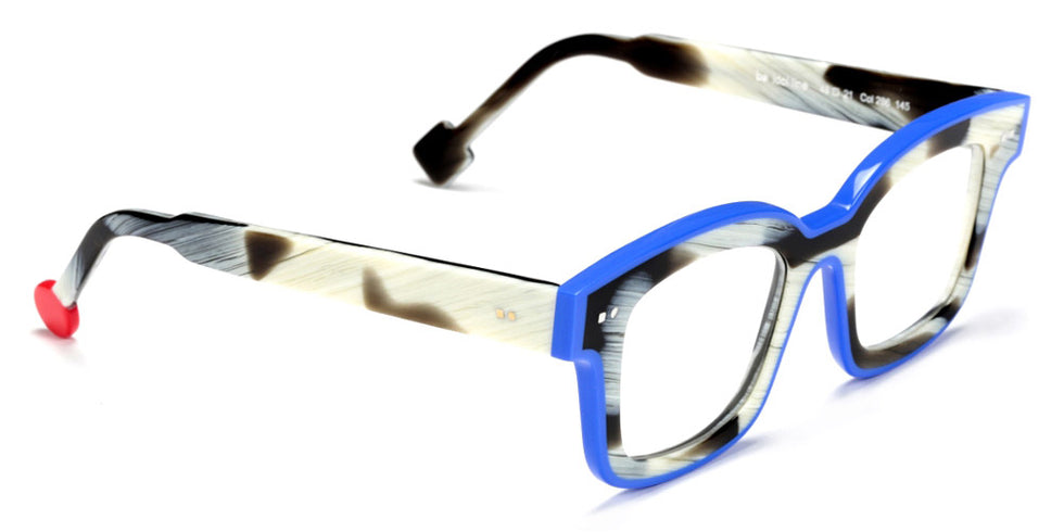 Sabine Be® Be Idol Line - Shiny Horn / Shiny Klein Blue Eyeglasses