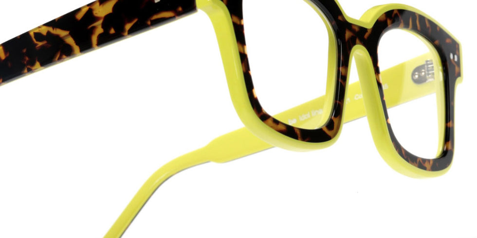 Sabine Be® Be Idol Line - Shiny Tiger Tortoise / Shiny Yellow Eyeglasses