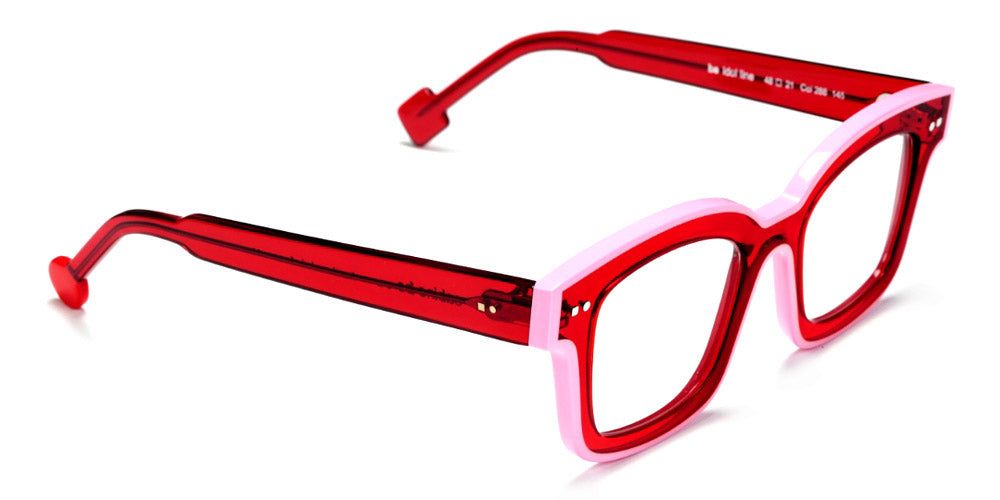 Sabine Be® Be Idol Line - Shiny Translucent Red / Shiny Pink Eyeglasses