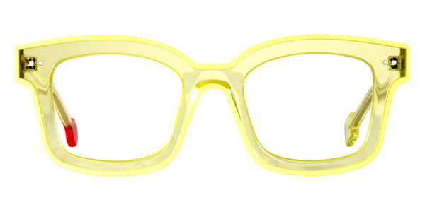 Sabine Be® Be Idol Line - Shiny Translucent Yellow / Shiny Solid Yellow Eyeglasses