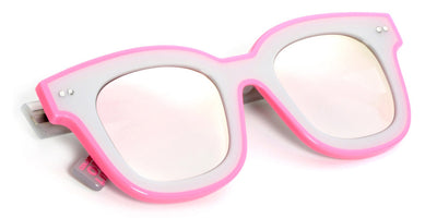 Sabine Be® Be Idol Line Sun - Shiny Pearl Gray / Shiny Neon Pink Sunglasses