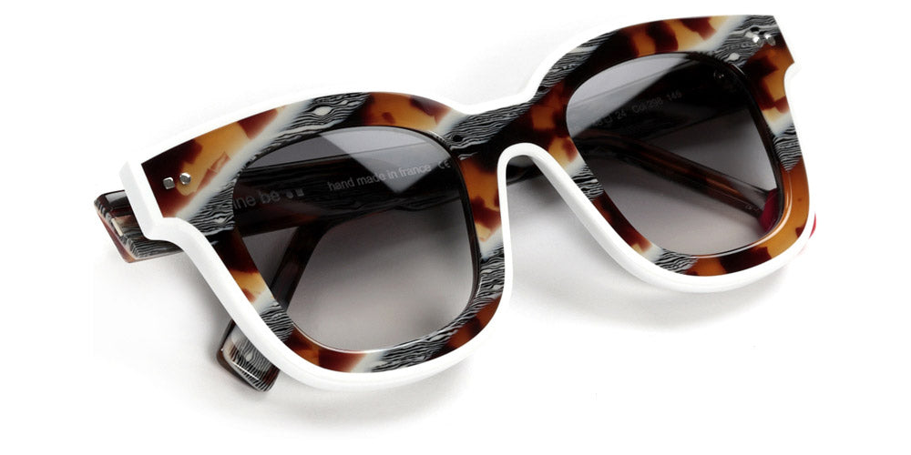 Sabine Be® Be Idol Line Sun - Shiny Vintage Tortoise / Shiny White Sunglasses