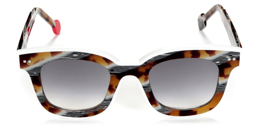 Sabine Be® Be Idol Line Sun - Shiny Vintage Tortoise / Shiny White Sunglasses
