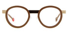 Sabine Be® Be Lucky - Matte Brown / Polished Rose Gold Eyeglasses