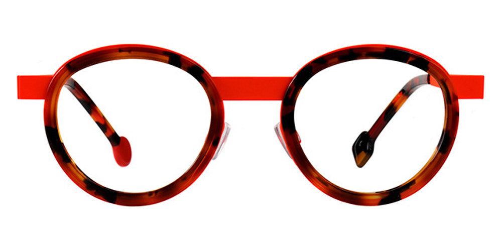 Sabine Be® Be Lucky - Shiny Fawn Tortoise / Satin Neon Orange Eyeglasses