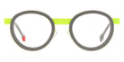 Sabine Be® Be Lucky - Matte Solid Grey / Satin Neon Yellow Eyeglasses