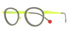 Sabine Be® Be Lucky - Matte Solid Grey / Satin Neon Yellow Eyeglasses