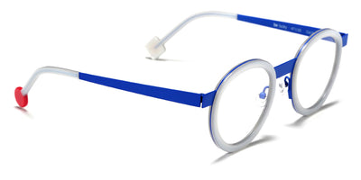 Sabine Be® Be Lucky - Shiny Pearl Gray / Satin Majorelle Blue Eyeglasses
